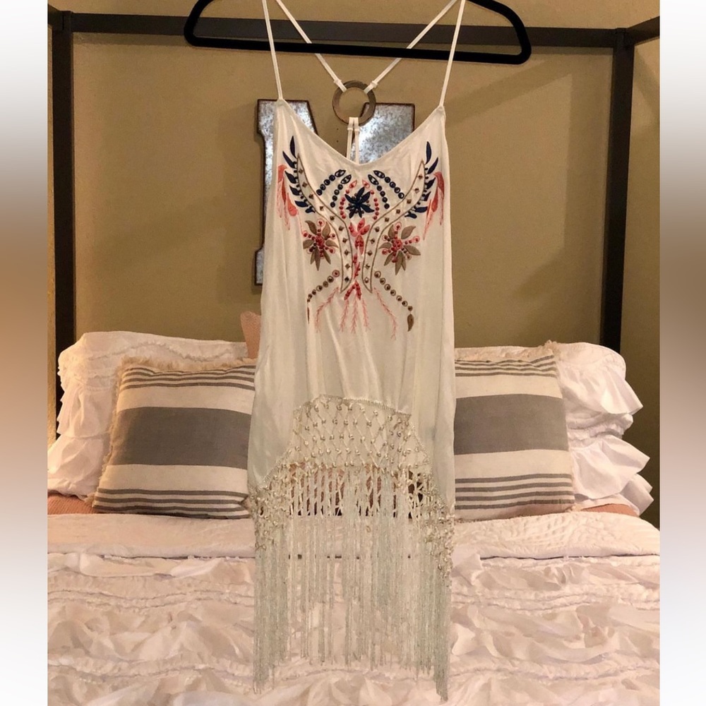 Boho Tank w/ Fringe